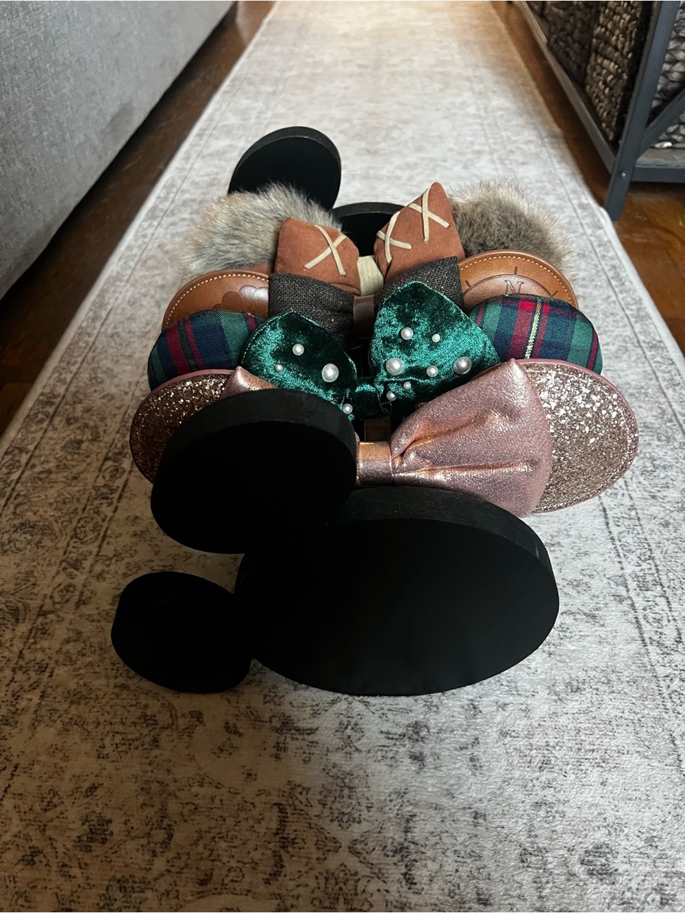 Disney Mickey Wooden Ear Headband Holder